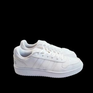 Adidas Hoops 2.0 Women's Shoes/ Sneakers Size 11 White Grey Classic Lifestyle